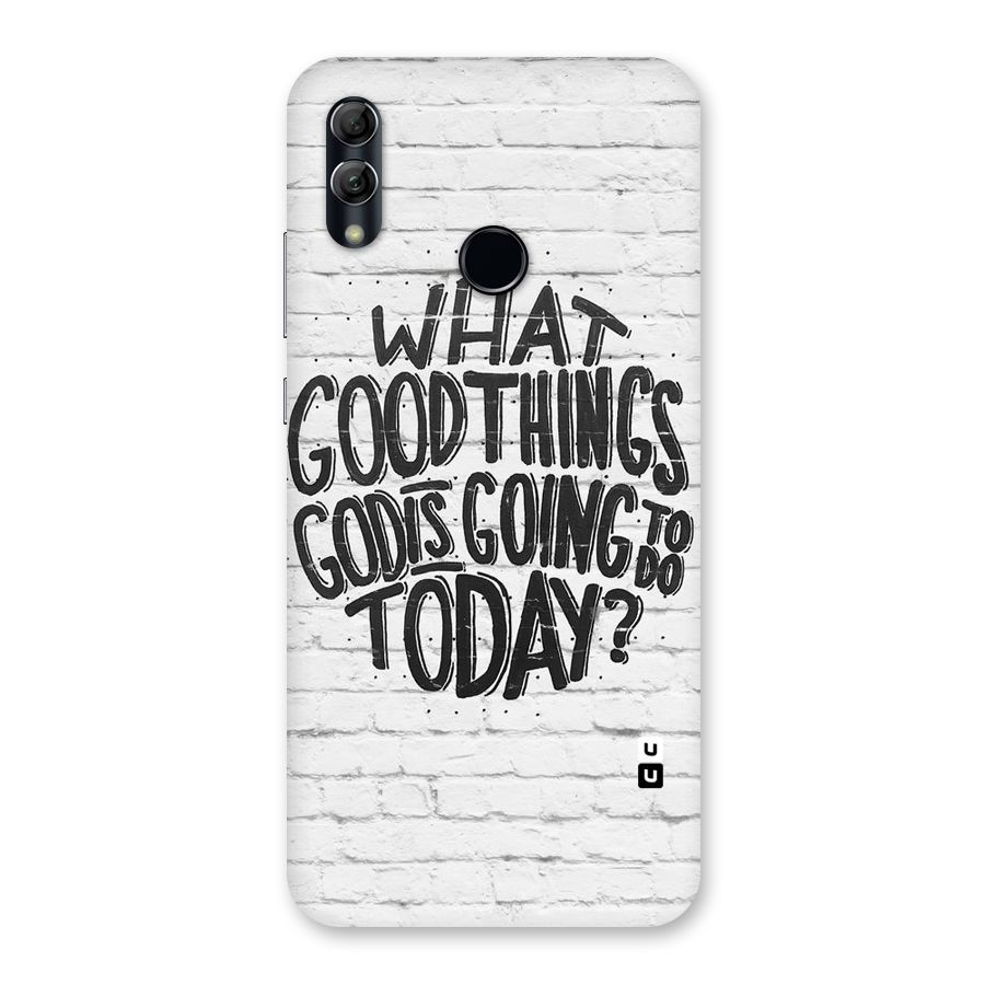 Wall Good Back Case for Honor 10 Lite