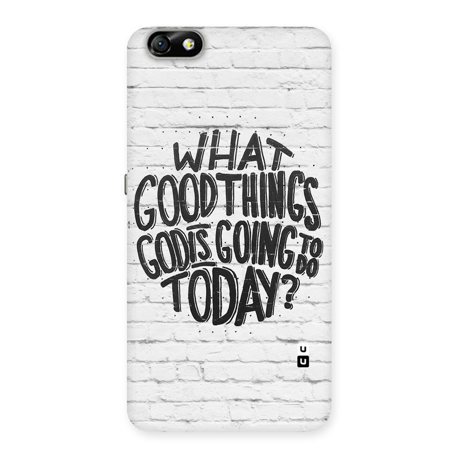 Wall Good Back Case for Honor 4X