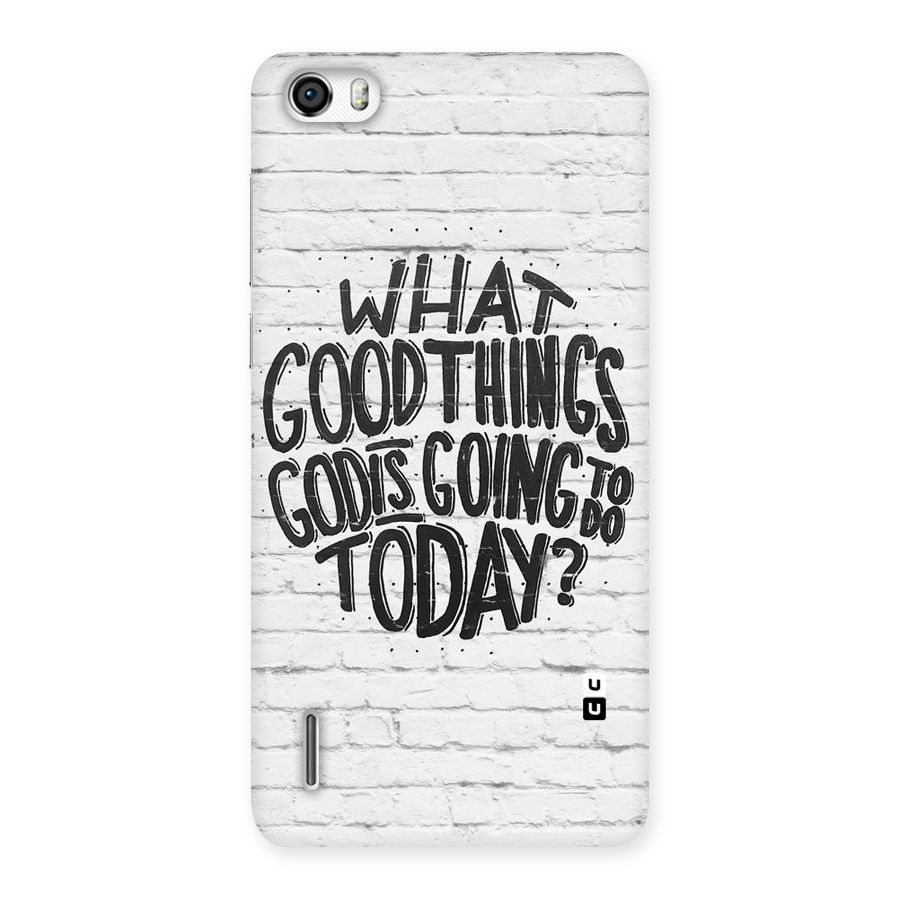 Wall Good Back Case for Honor 6
