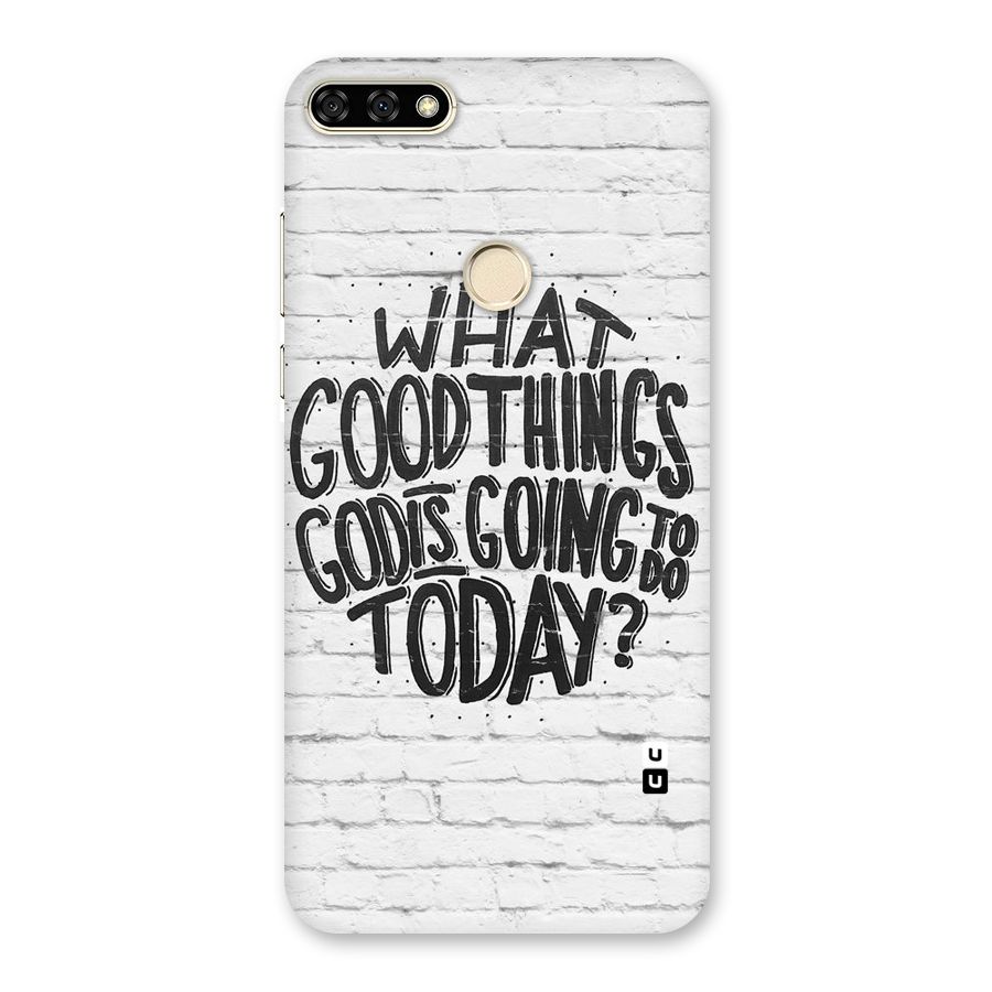 Wall Good Back Case for Honor 7A