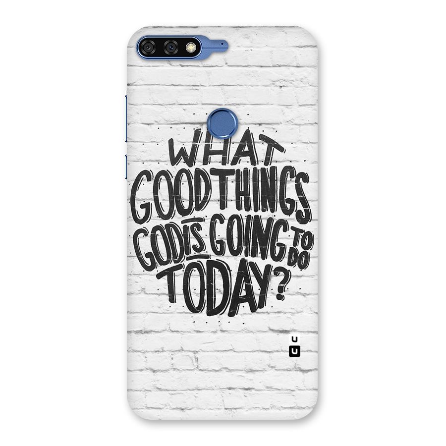 Wall Good Back Case for Honor 7C