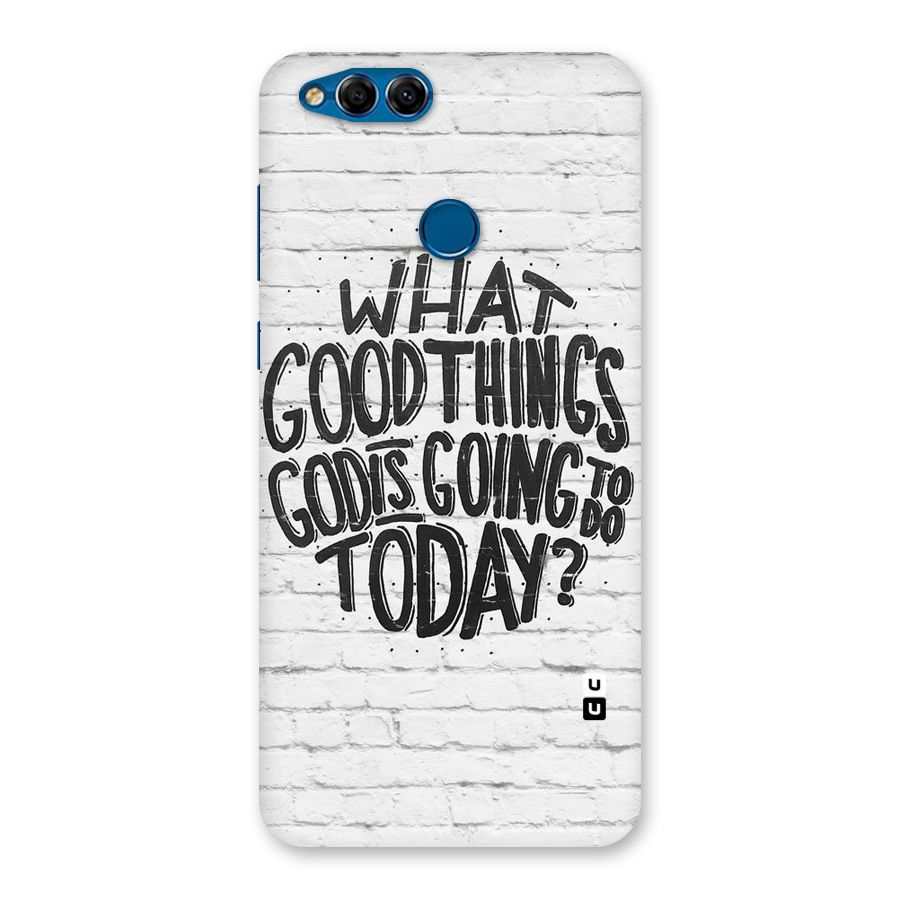 Wall Good Back Case for Honor 7X