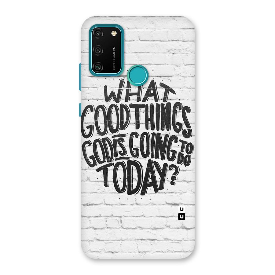 Wall Good Back Case for Honor 9A