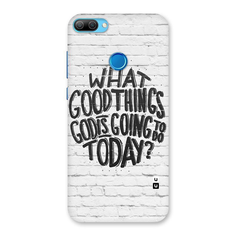 Wall Good Back Case for Honor 9N