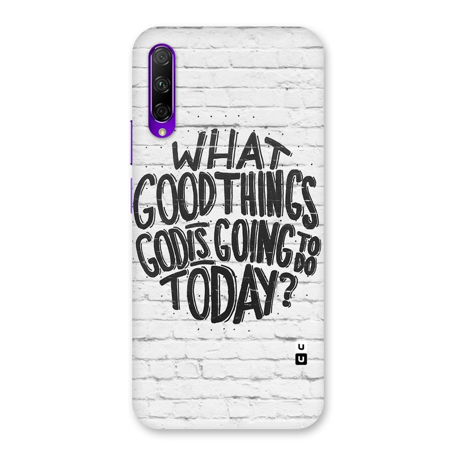 Wall Good Back Case for Honor 9X Pro