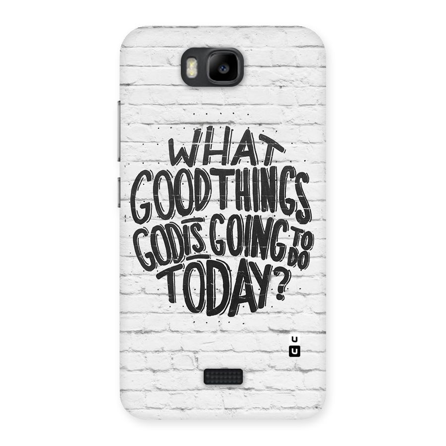 Wall Good Back Case for Honor Bee