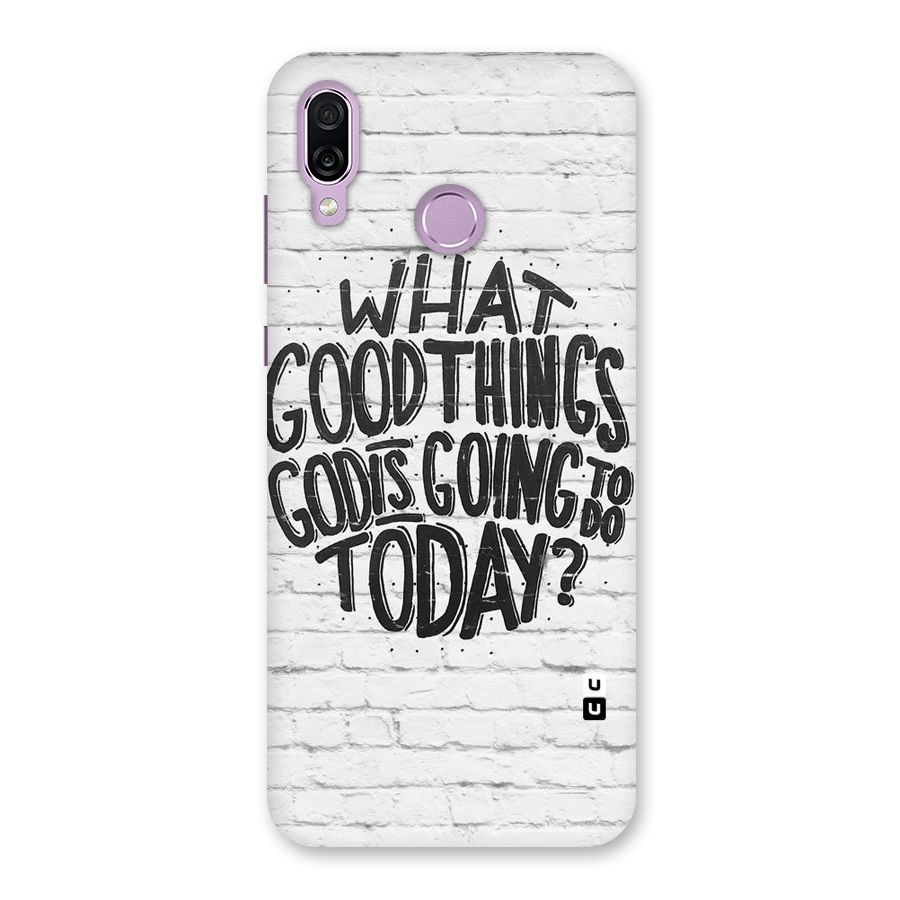 Wall Good Back Case for Honor Play