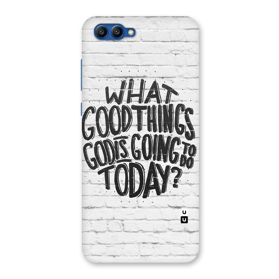 Wall Good Back Case for Honor View 10