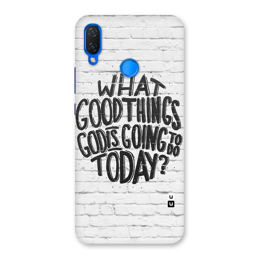 Wall Good Back Case for Huawei P Smart+