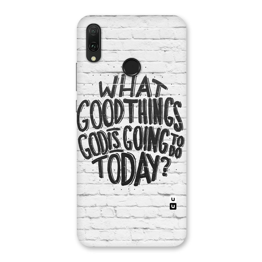 Wall Good Back Case for Huawei Y9 (2019)