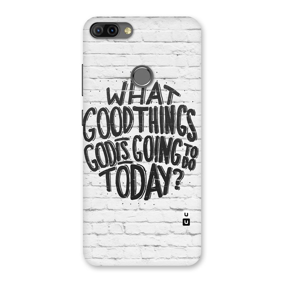 Wall Good Back Case for Infinix Hot 6 Pro