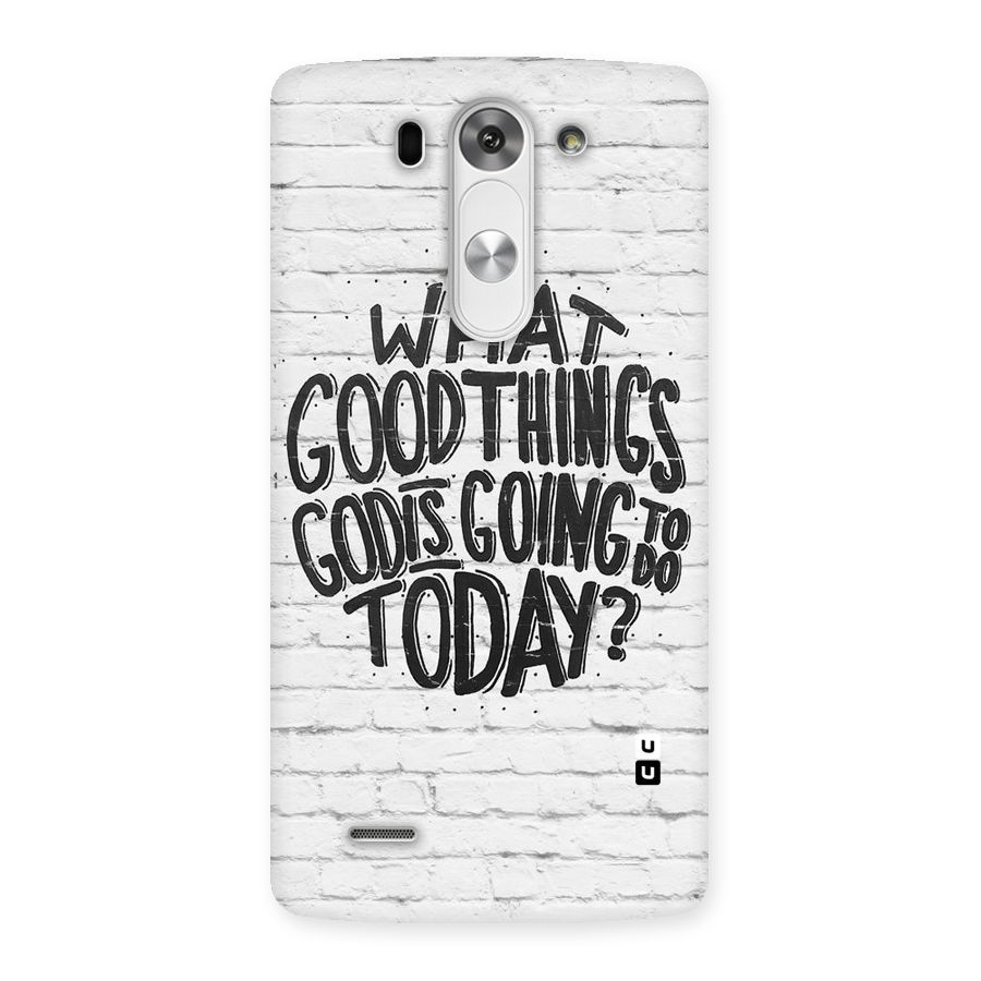 Wall Good Back Case for LG G3 Mini