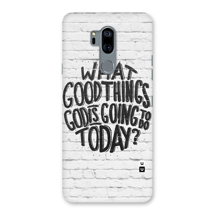 Wall Good Back Case for LG G7