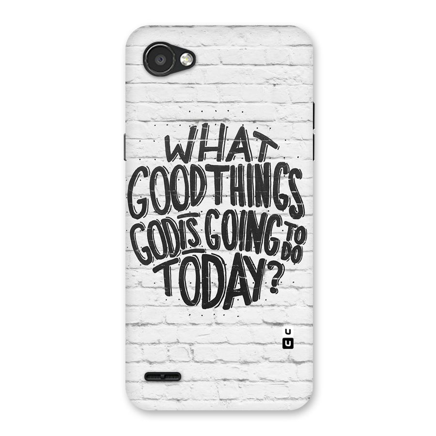 Wall Good Back Case for LG Q6