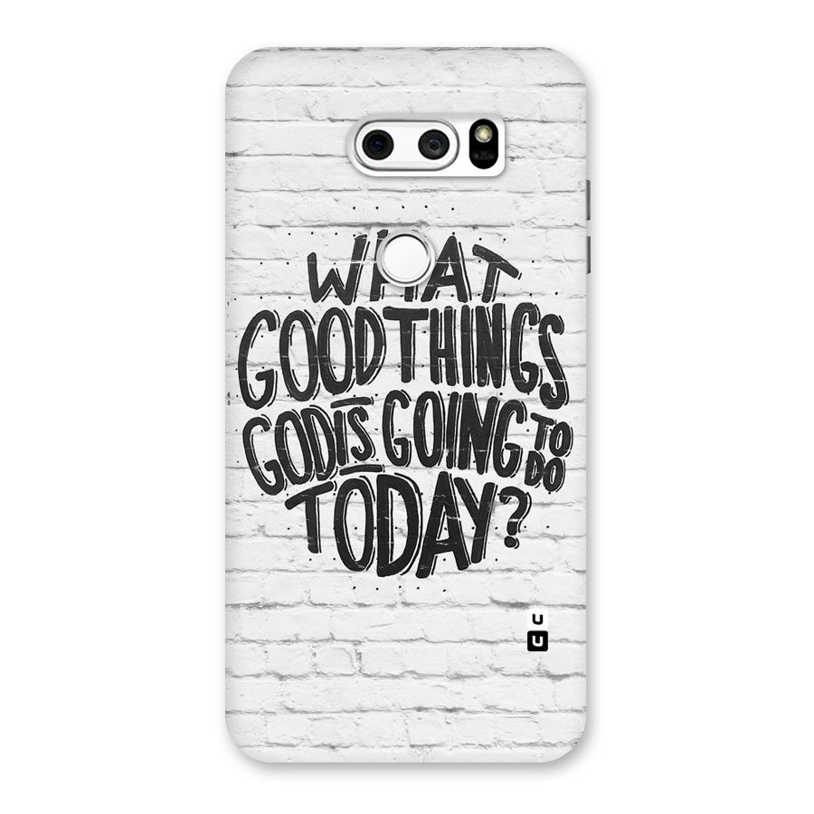 Wall Good Back Case for LG V30