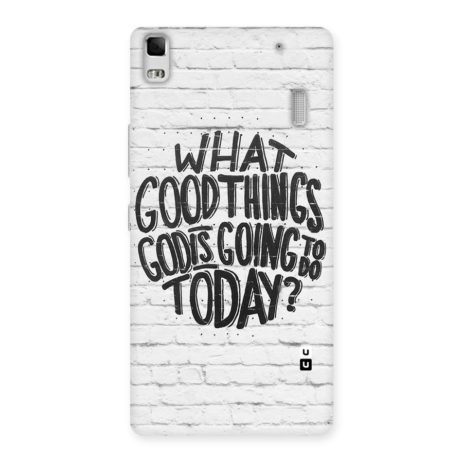 Wall Good Back Case for Lenovo K3 Note