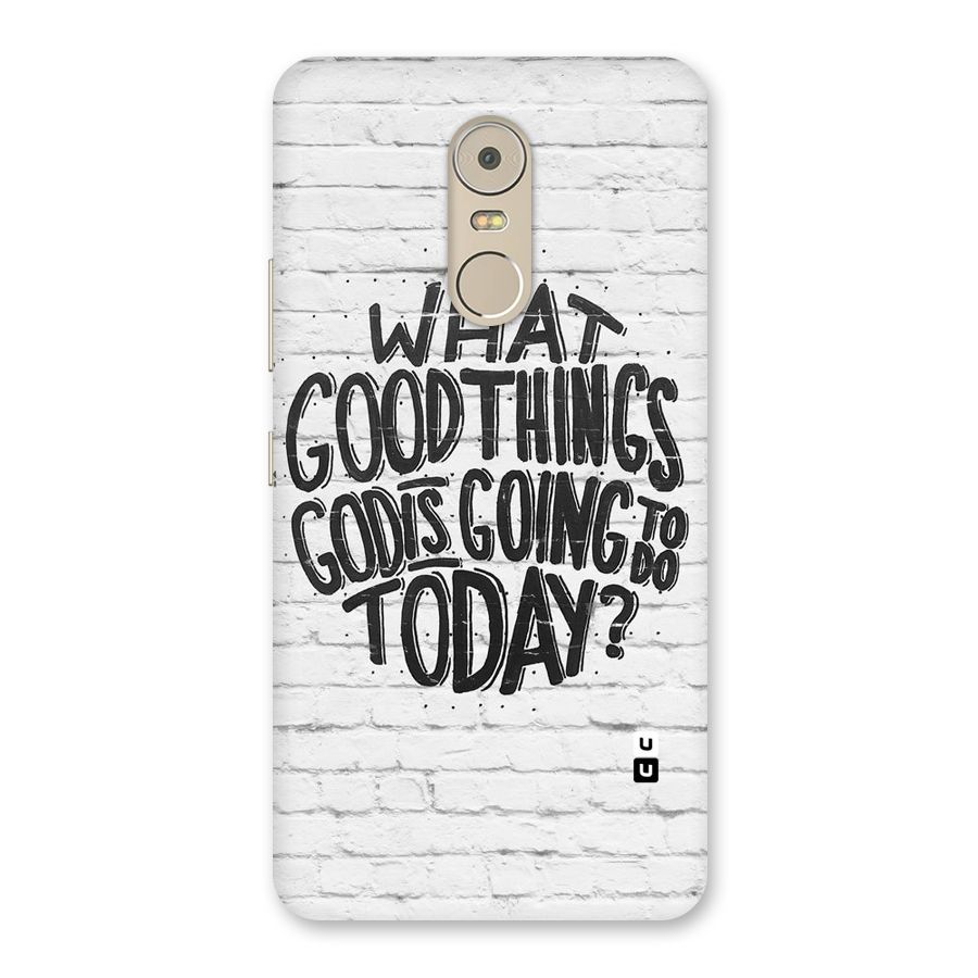 Wall Good Back Case for Lenovo K6 Note