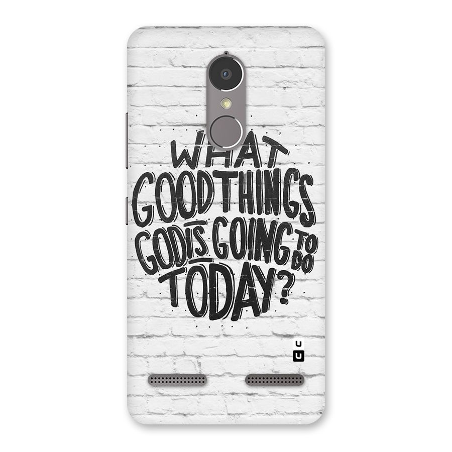 Wall Good Back Case for Lenovo K6 Power