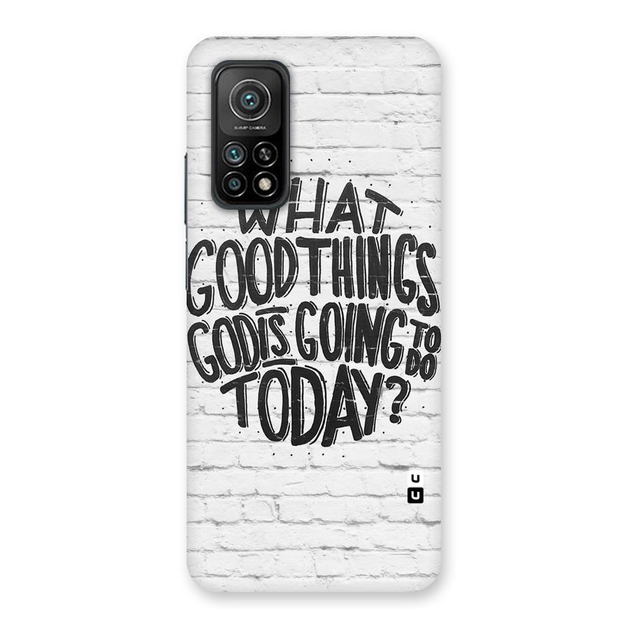 Wall Good Back Case for Mi 10T 5G