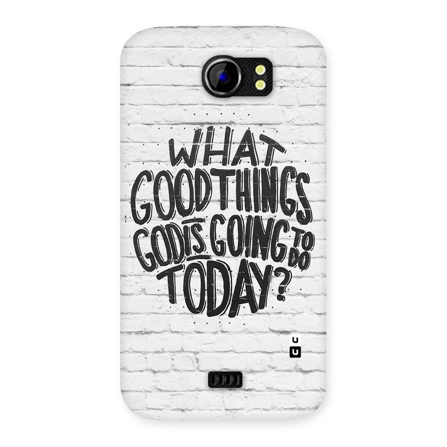 Wall Good Back Case for Micromax Canvas 2 A110