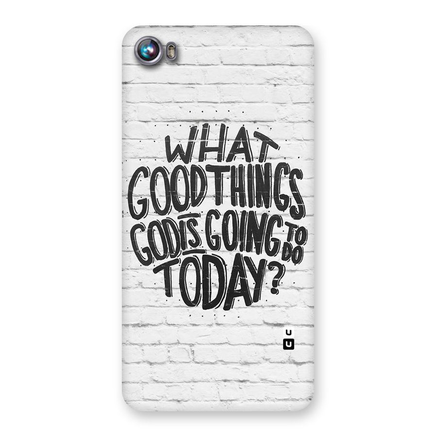 Wall Good Back Case for Micromax Canvas Fire 4 A107