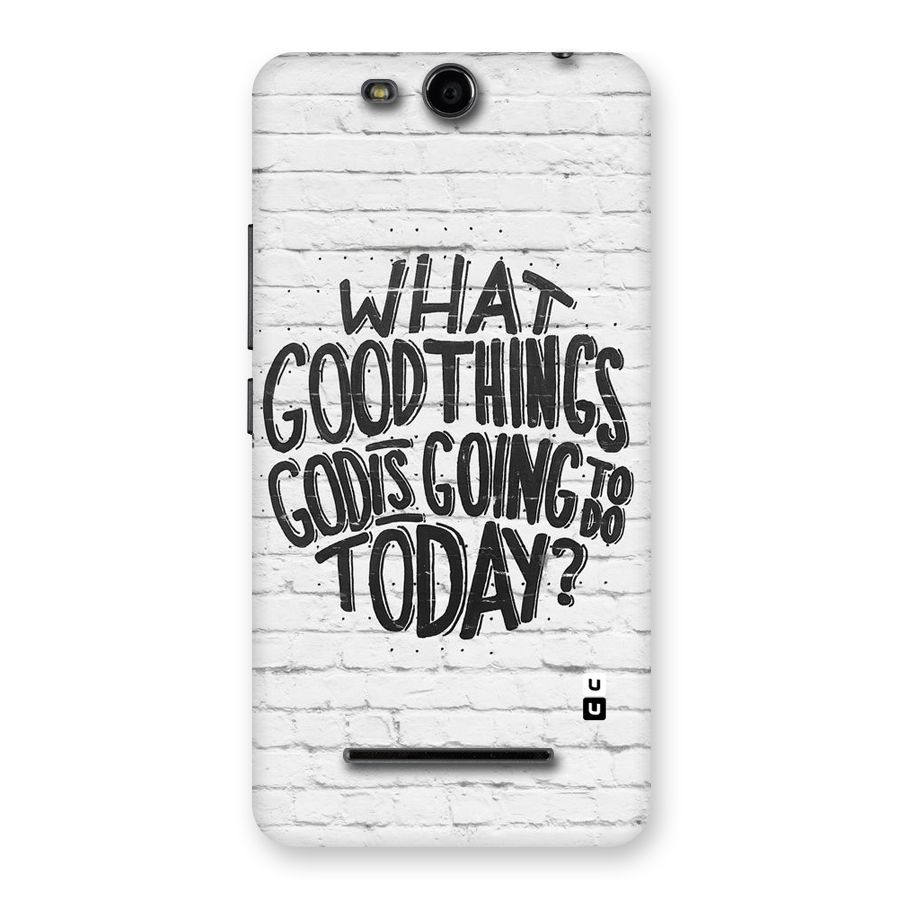Wall Good Back Case for Micromax Canvas Juice 3 Q392