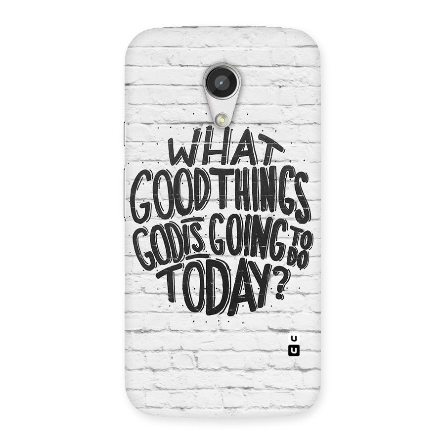Wall Good Back Case for Moto G 2nd Gen