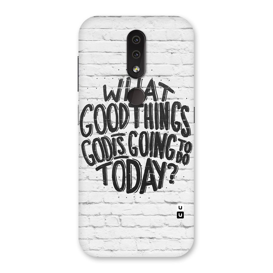 Wall Good Back Case for Nokia 4.2