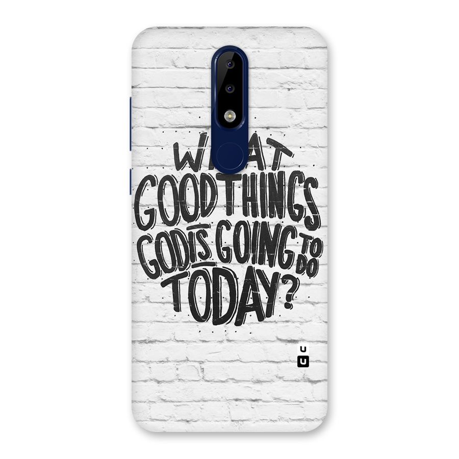 Wall Good Back Case for Nokia 5.1 Plus