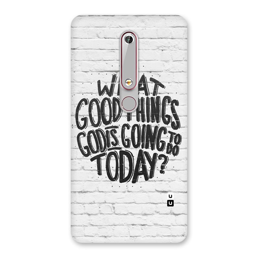 Wall Good Back Case for Nokia 6.1