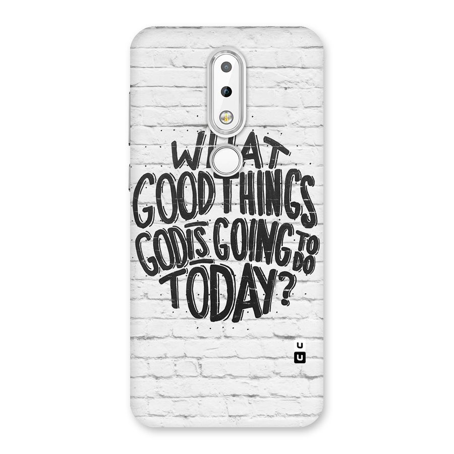 Wall Good Back Case for Nokia 6.1 Plus