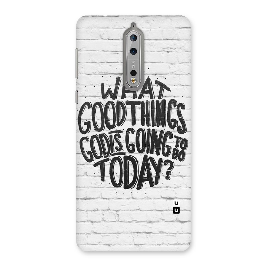 Wall Good Back Case for Nokia 8