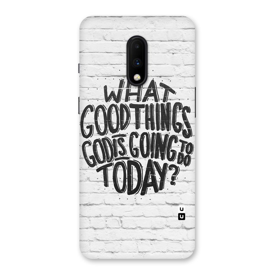 Wall Good Back Case for OnePlus 7