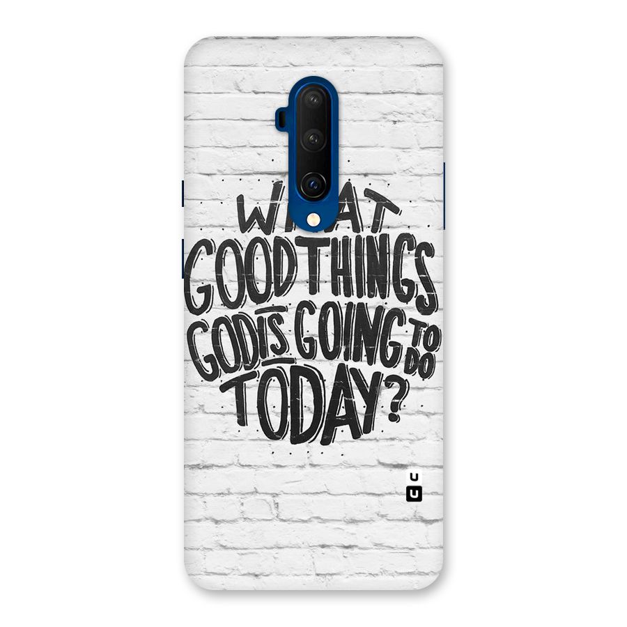 Wall Good Back Case for OnePlus 7T Pro