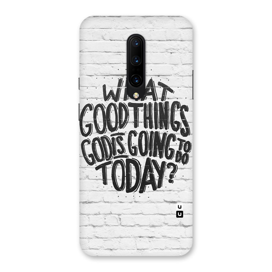 Wall Good Back Case for OnePlus 7 Pro