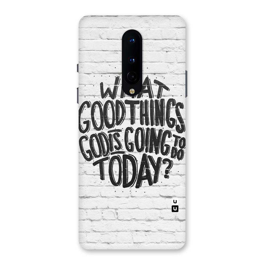 Wall Good Back Case for OnePlus 8