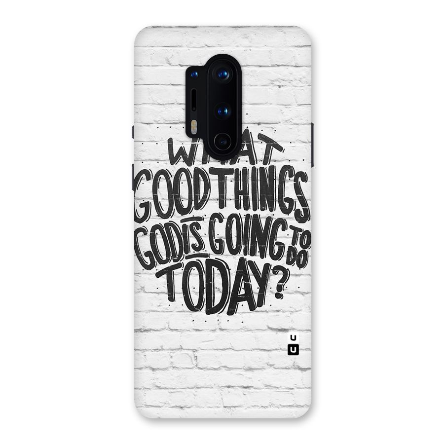 Wall Good Back Case for OnePlus 8 Pro