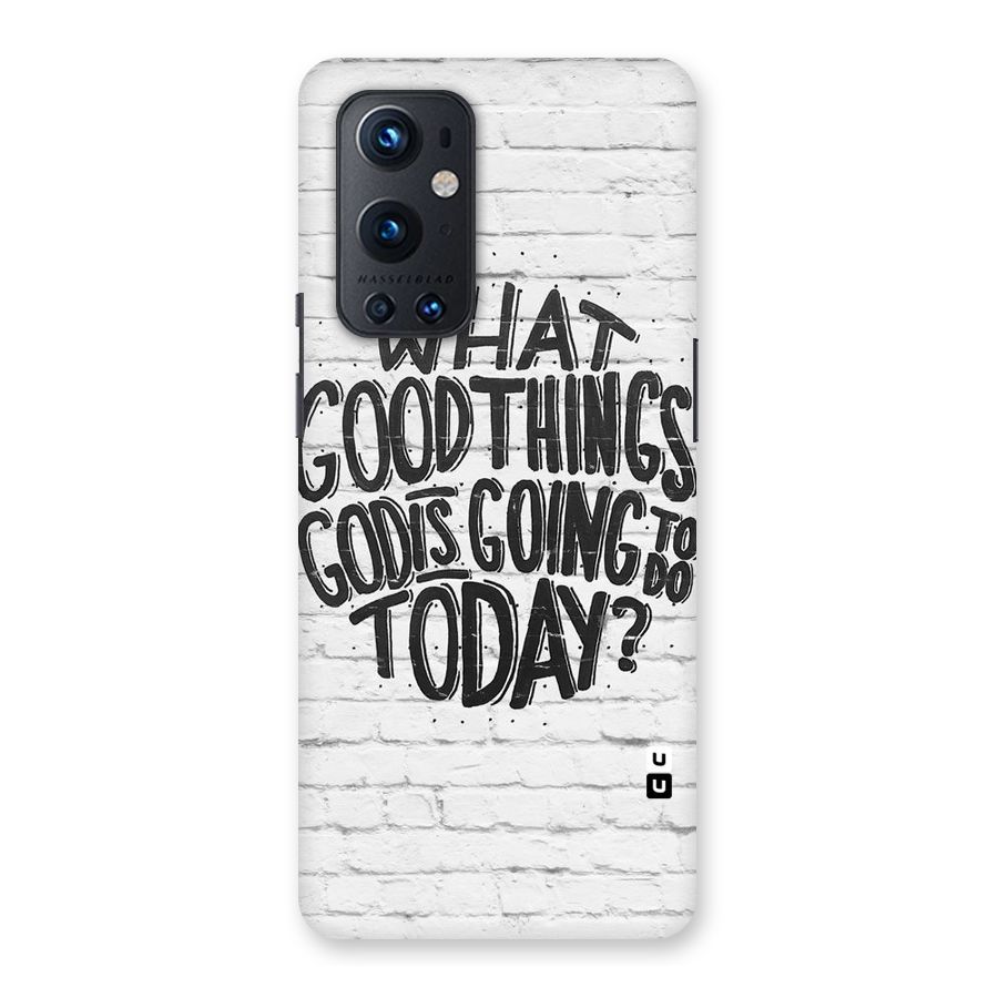 Wall Good Back Case for OnePlus 9 Pro