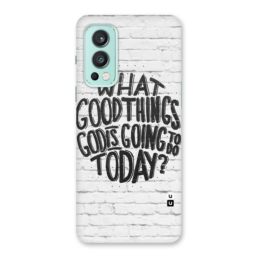 Wall Good Back Case for OnePlus Nord 2 5G