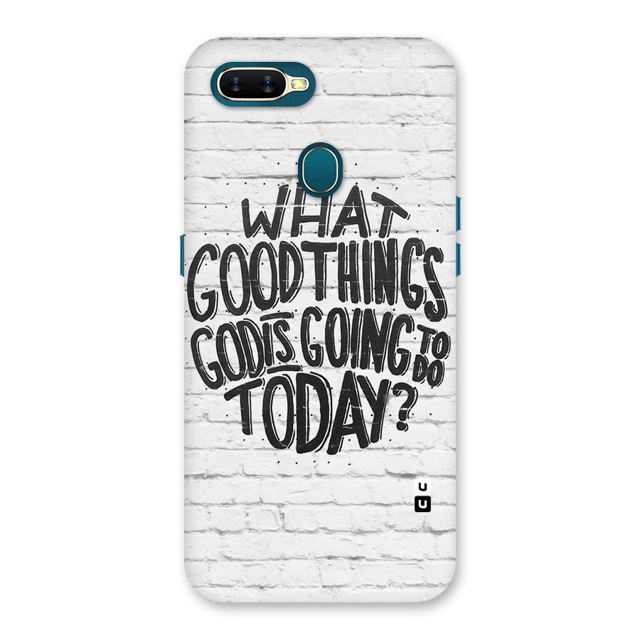 Wall Good Back Case for Oppo A11k