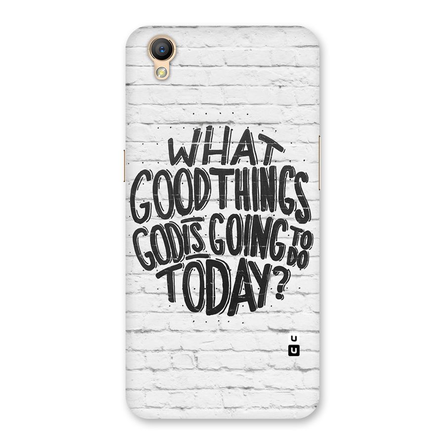 Wall Good Back Case for Oppo A37