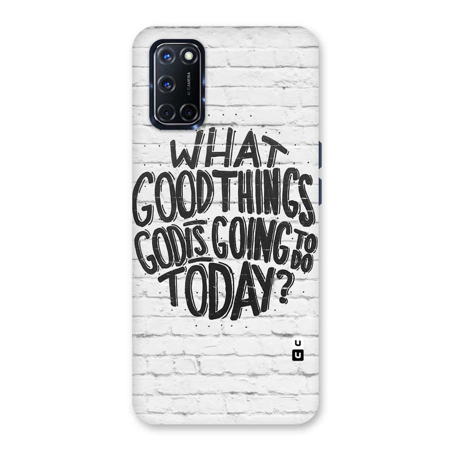 Wall Good Back Case for Oppo A52