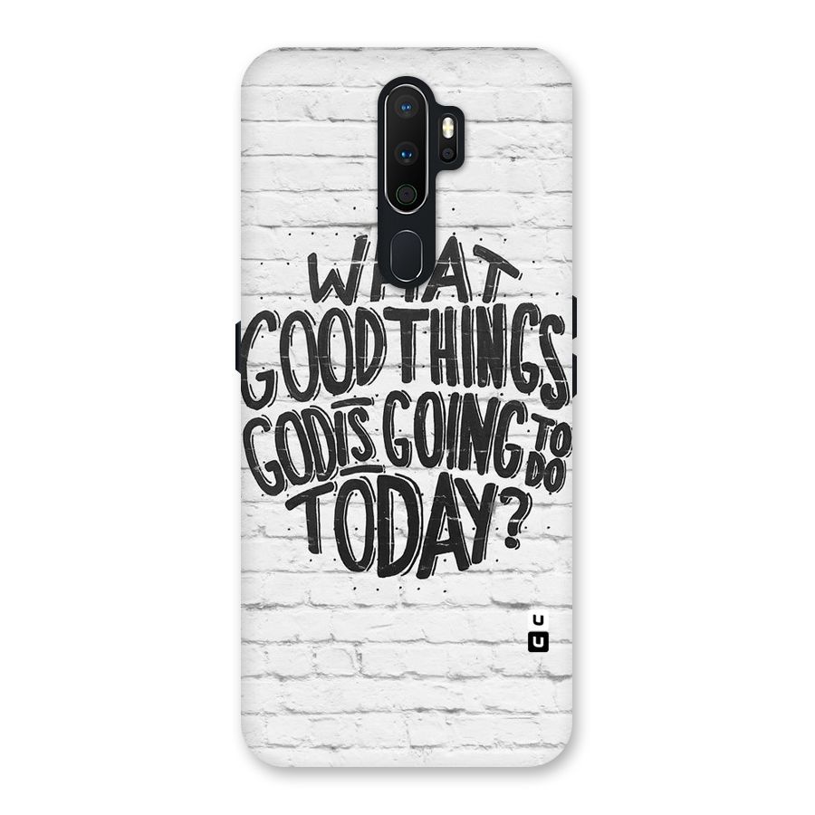 Wall Good Back Case for Oppo A5 (2020)