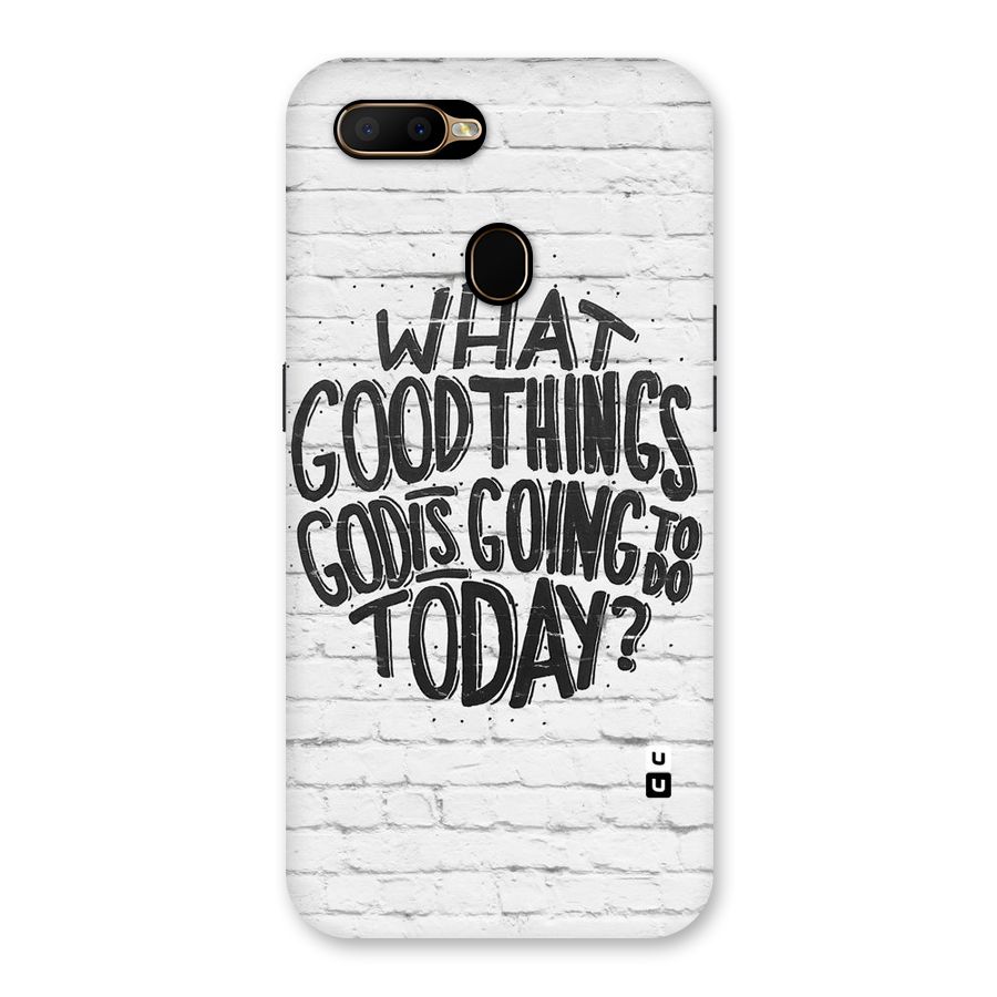 Wall Good Back Case for Oppo A5s