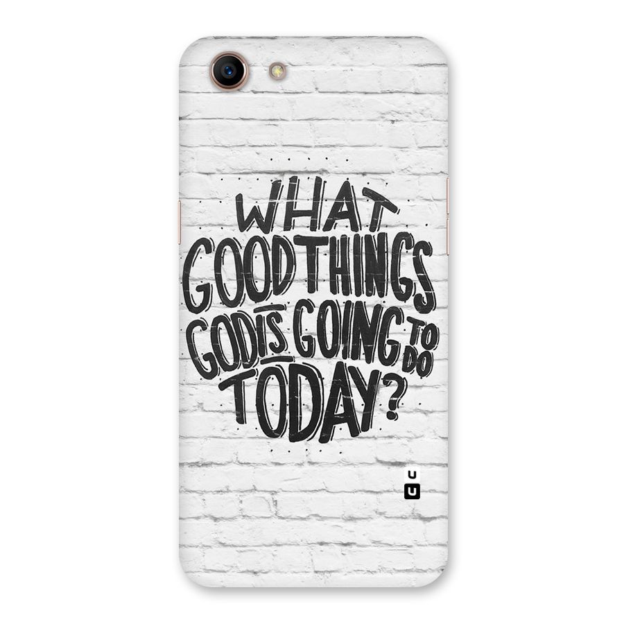 Wall Good Back Case for Oppo A83 (2018)