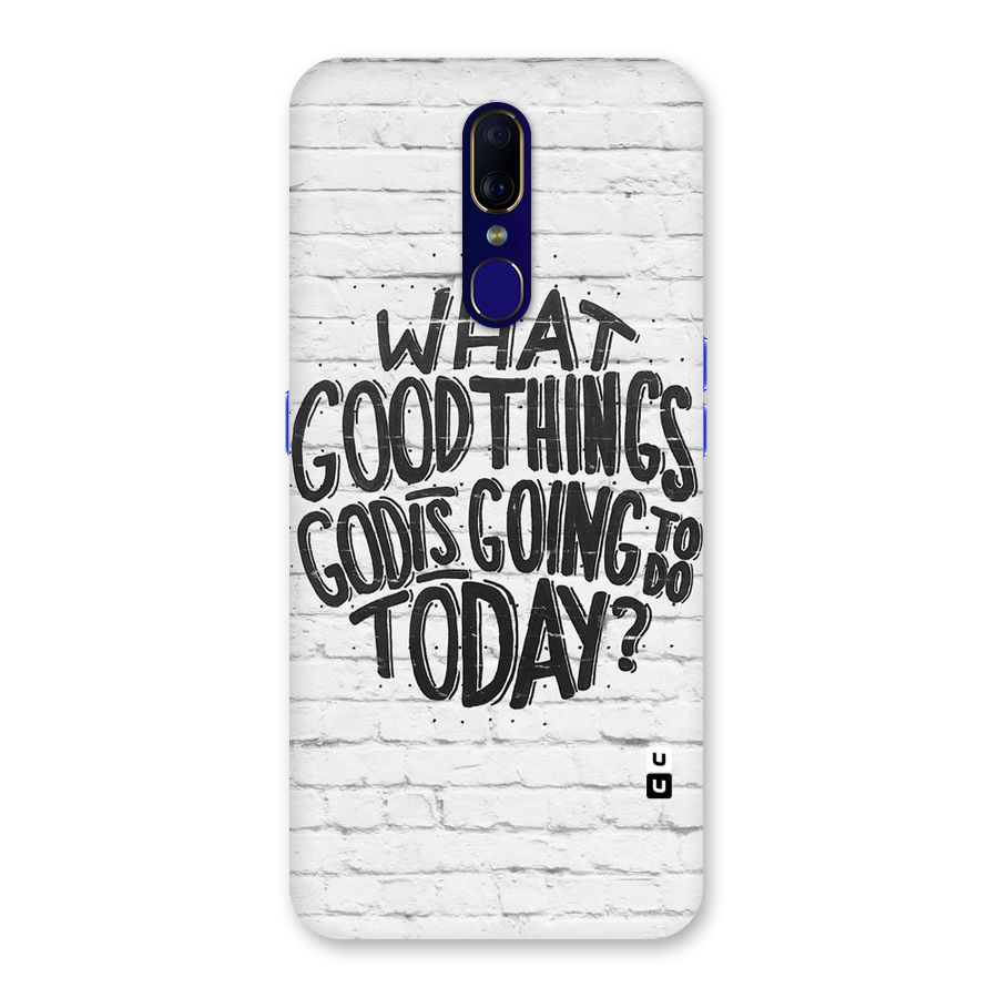 Wall Good Back Case for Oppo A9