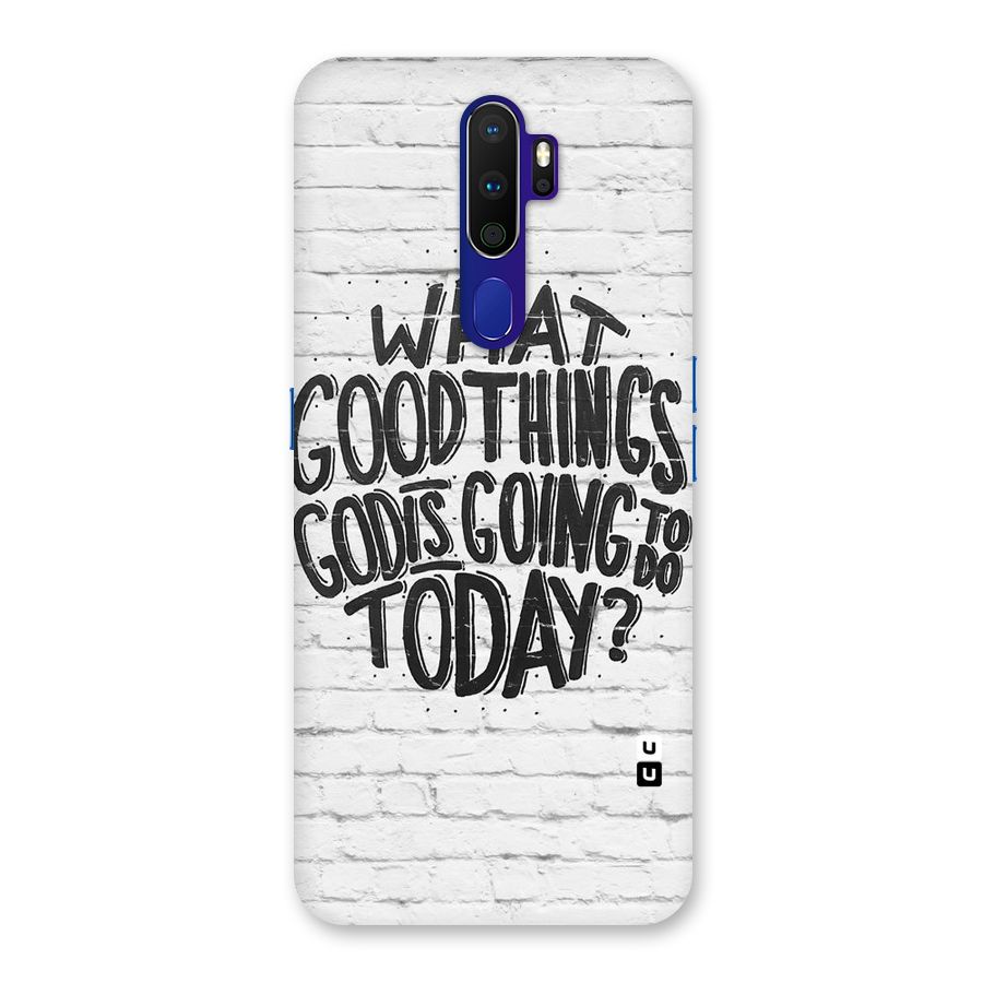 Wall Good Back Case for Oppo A9 (2020)
