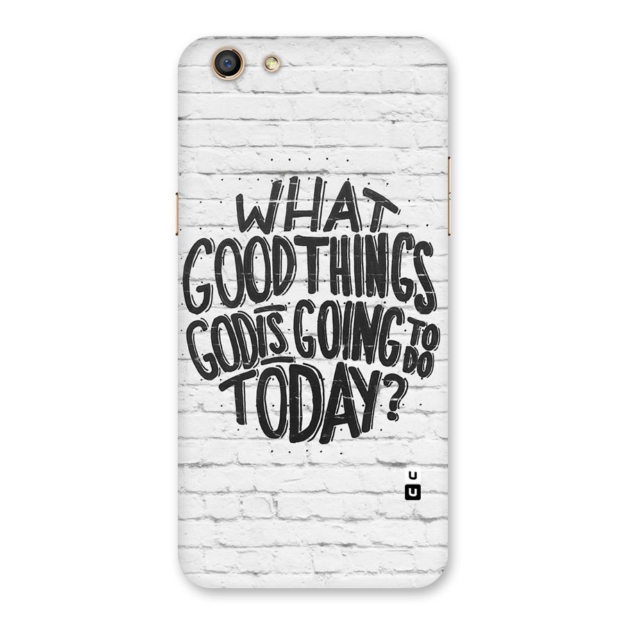 Wall Good Back Case for Oppo F3