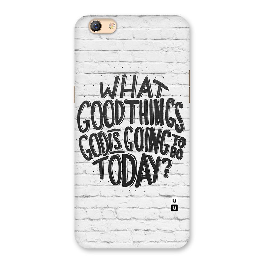 Wall Good Back Case for Oppo F3 Plus