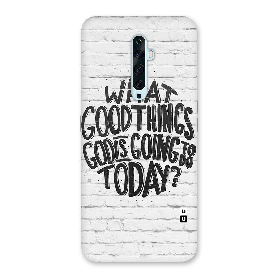 Wall Good Back Case for Oppo Reno2 Z